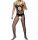 Ethereal Seduction Mens Bodystocking – Eleganter Catsuit für Männer, ouvert, Schwarz, dehnbar