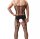 Obsidian Lace Men’s Floral Net Bodystocking – Black floral fishnet men’s bodystocking, open crotch, stretchy & soft