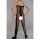 Obsidian Elegance Mens Bodysuit – Transparenter Herren-Bodysuit mit ouvert-Design, XS-S