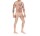 Asian Tattoo Bodysuit – Atemberaubendes Ganzkörper-Design für Männer, ouvert, XS-S"