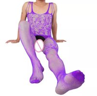 Violet Lace Men’s Bodystocking – Sinnlich und...