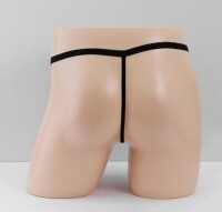 Mens Blue Rooster G-String – Witziger Herren-String mit Huhn-Design, elastisch, S bis L