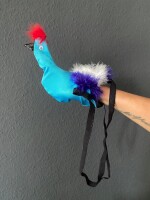 Mens Blue Rooster G-String – Witziger Herren-String mit Huhn-Design, elastisch, S bis L