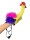 Mens Funny Rooster G-String – Witziger Herren-String, elastisch, S bis L