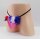 Exotic Bird Men´s String – Lustiger Feder-Look, S-L, elastisch