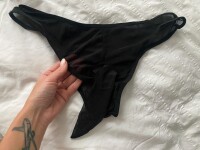 Black Elegance Mens Brief – Herren Slip mit Penishülle, S-L, Schwarz