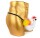 Funny Rooster Mens Thong – Lustiger Herren-String mit Hahn-Design, elastisch, farbenfroh, Einheitsgröße S-L