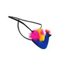 Exotic Peacock Mens String – Bunter Herren-String mit extravagantem Design, S-L