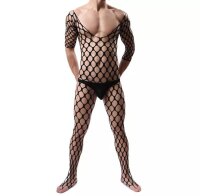 Black Mesh Men’s Bodystocking – Mutig,...