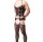Elegant Lace Herren Netz-Catsuit – Verführerisches Spitzenmuster, ouvert und dehnbar