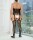 Elegant Lace Herren Netz-Catsuit – Verführerisches Spitzenmuster, ouvert und dehnbar