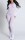Snowy Desire Women’s Bodystocking – Sheer White Catsuit with Open Crotch, XS-S, Stretchy