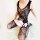 Reversible Eclipse Men’s Lace Cutout Bodystocking – Reversible lace mesh catsuit for men with dramatic cutouts, soft stretch