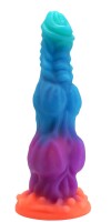 Prism Vortex Dildo – Der Regenbogensturm der Fantasie, 25 cm, farbenprächtiges Erlebnis