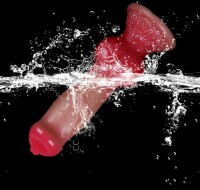 Lupine Flame Dildo – Der wilde Phallus des Wolfes, 19 cm, kraftvolle Struktur für animalische Lust