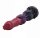 Crimson Pulse Dildo – Glitzernder Alien-Schaft, 25 cm, mehrfarbig & strukturiert für intensive Tiefe