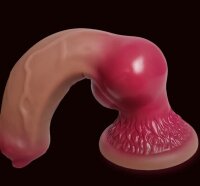 RedRoot Surge Dildo – Kompakter Wolf-Dildo, 18 cm, mit Adernstruktur & kräftigem Saugnapf