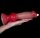 RedRoot Surge Dildo – Kompakter Wolf-Dildo, 18 cm, mit Adernstruktur & kräftigem Saugnapf