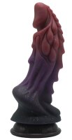 Celestial Howler Dildo – Fantasie-Silikondildo, 22 cm, galaktische Klauenstruktur & Saugnapf