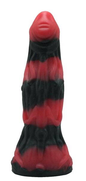 Inferno Wave Dildo – 21 cm, pulsierende Energie aus Dunkelheit und Flammen