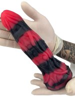 Crimson Coil Dildo – Spiral Fantasy Dildo, 21 cm, Organic Texture & Intense Sensation