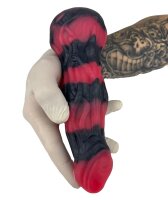 Crimson Coil Dildo – Spiral Fantasy Dildo, 21 cm, Organic Texture & Intense Sensation