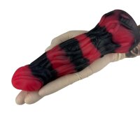 Crimson Coil Dildo – Spiral Fantasy Dildo, 21 cm, Organic Texture & Intense Sensation