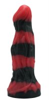 Crimson Coil Dildo – Spiral Fantasy Dildo, 21 cm, Organic Texture & Intense Sensation