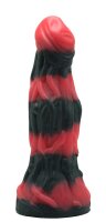 Crimson Coil Dildo – Spiral Fantasy Dildo, 21 cm, Organic Texture & Intense Sensation