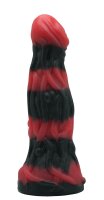 Crimson Coil Dildo – Spiral Fantasy Dildo, 21 cm, Organic Texture & Intense Sensation