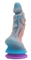 Coral Dream Leviathan – Fantasy dildo with oceanic structure, 22 cm, flexible silicone