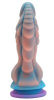 Coral Dream Leviathan – Fantasy dildo with oceanic structure, 22 cm, flexible silicone