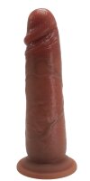 ThickGirth Master – Realistic silicone dildo, 20 cm, ultra-thick with suction cup