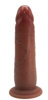 ThickGirth Master – Realistic silicone dildo, 20 cm, ultra-thick with suction cup