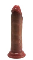 IronRoot Compact – Kompakter realistischer Dildo aus medizinischem Silikon, 18 cm, mit Saugnapf