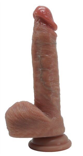 Flesh Titan – Realistic silicone dildo, 21.2 cm, lifelike veins & strong suction base