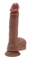 Flesh Titan – Realistic silicone dildo, 21.2 cm, lifelike veins & strong suction base