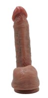 Flesh Titan – Realistic silicone dildo, 21.2 cm, lifelike veins & strong suction base