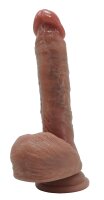 Flesh Titan – Realistic silicone dildo, 21.2 cm, lifelike veins & strong suction base