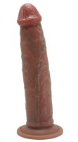 Extra Slim Silicone Lover’s Dildo – 22 cm...