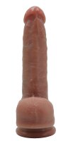Velvet Brute – Realistic Silicone Dildo with Balls, 18 cm, detailed veins & suction base