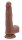 Velvet Brute – Realistic Silicone Dildo with Balls, 18 cm, detailed veins & suction base