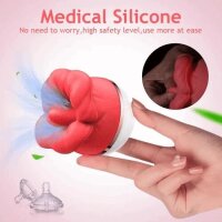 Big Mouth Suction Vibrator – 3 Suction Modes, 5 Vibration Levels, Clitoral & Nipple Stimulation