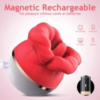 Big Mouth Suction Vibrator – 3 Suction Modes, 5 Vibration Levels, Clitoral & Nipple Stimulation