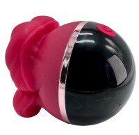 Big Mouth Rose Red Saug-Vibrator - 5 Saugmodi, 3...