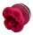 Big Mouth Rose Red Saug-Vibrator - 5 Saugmodi, 3 Geschwindigkeiten, wasserdicht und wiederaufladbar