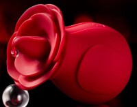 Velvet Rose Zungenvibrator - 5 Vibrationsmodi, 3...