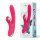 Begonia Angel Beginner Vibrator Schwarz mit Windmühlenzunge – 7 Modi, 25 cm, USB-aufladbar