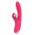 Begonia Angel Beginner Vibrator Schwarz mit Windmühlenzunge – 7 Modi, 25 cm, USB-aufladbar
