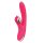 Begonia Angel Beginner Vibrator Schwarz mit Windmühlenzunge – 7 Modi, 25 cm, USB-aufladbar